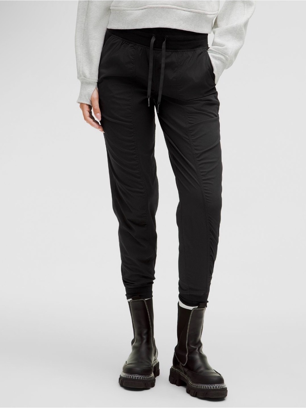 Lululemon dance studio mid-rise jogger — full length